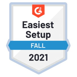 G2 easiest setup in 2021 fall