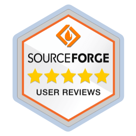 Calificación de usuario de 5 estrellas de Sourceforge