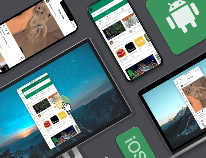 Управление устройствами Android и iOS Device на компьютере