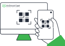 2-й шаг зеркального отображения экрана Airdroid Cast — подключение устройства