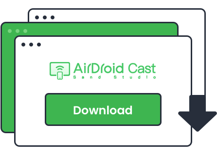 Paso 1 de la pantalla de duplicación de Airdroid Cast: descarga e instala la aplicación