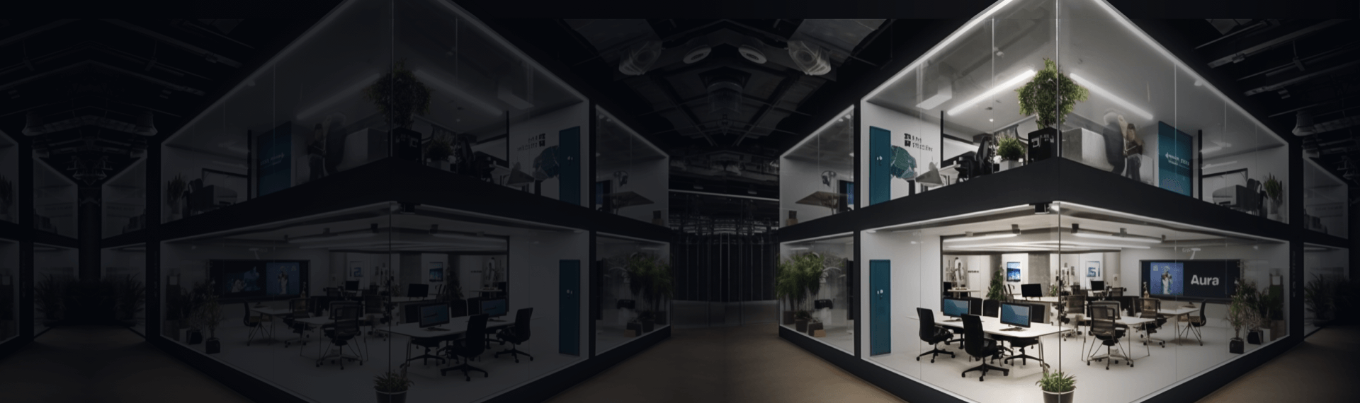 AirDroid Business digital signages customer story-Aura Futures