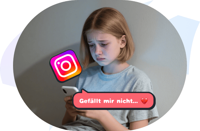 Druck der sozialen Medien