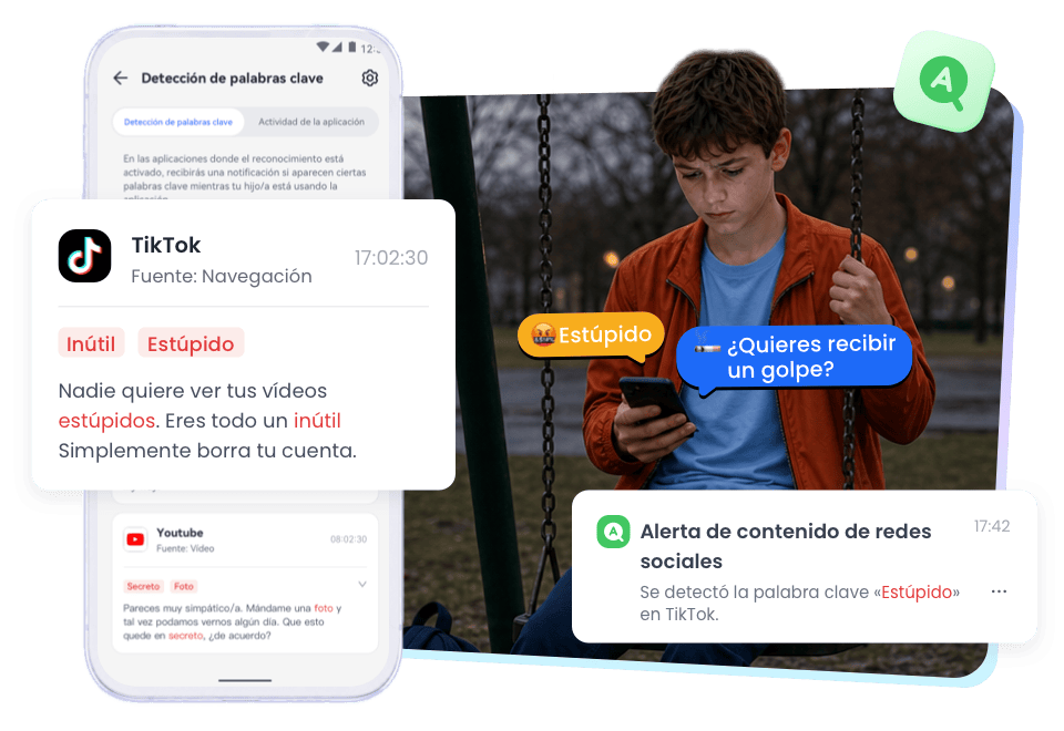 ¿Sufre acoso en internet?