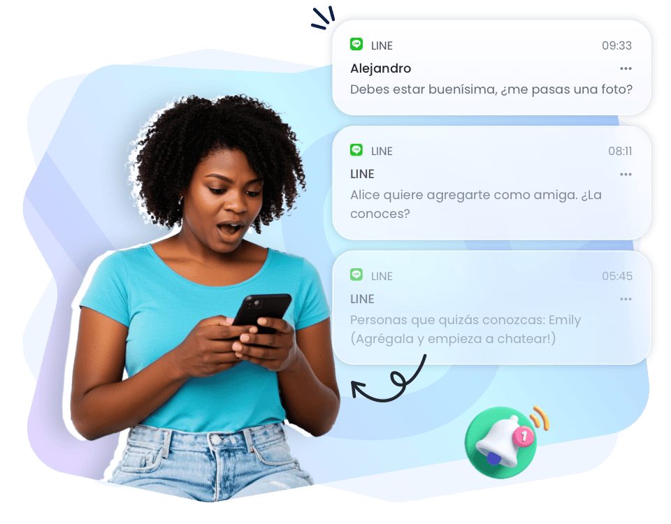 Sincroniza notificaciones de LINE