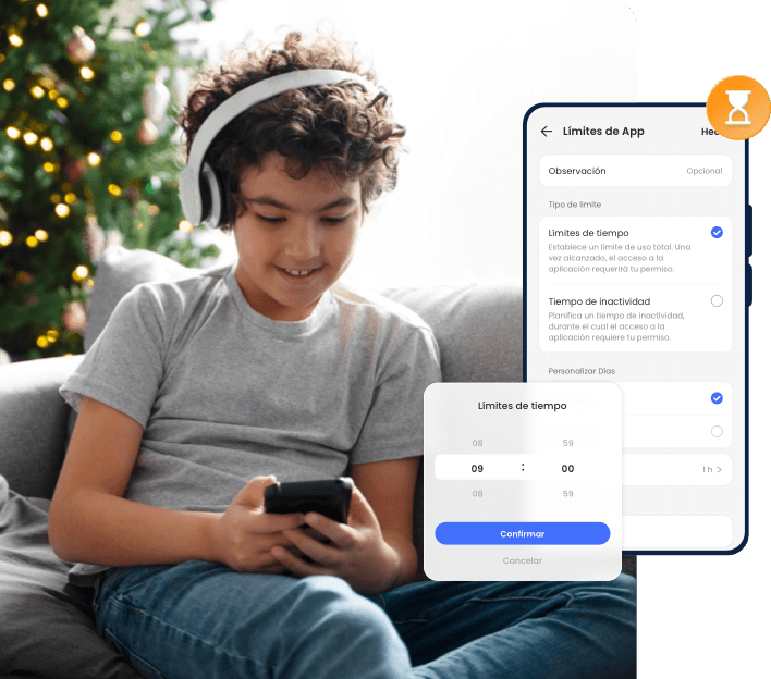 Establecer límites diarios