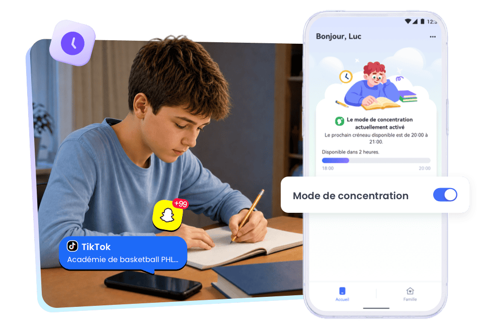 Leur téléphone les distrait-il de leurs devoirs ?