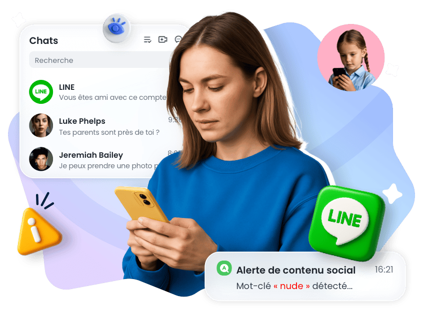 Contrôle parental sur LINE