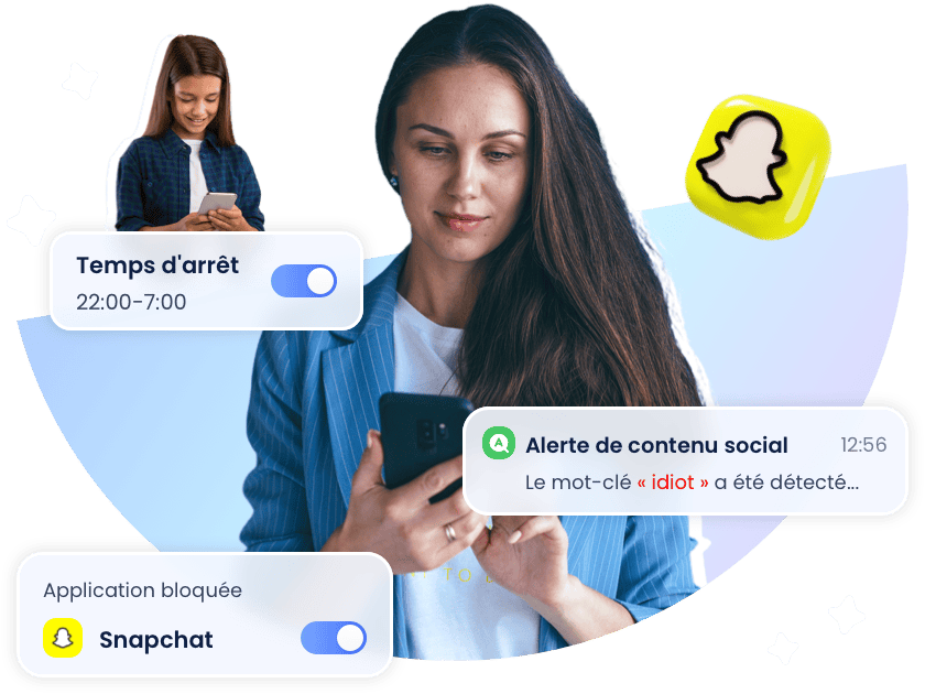 Restez informé des activités de vos enfants sur Snapchat