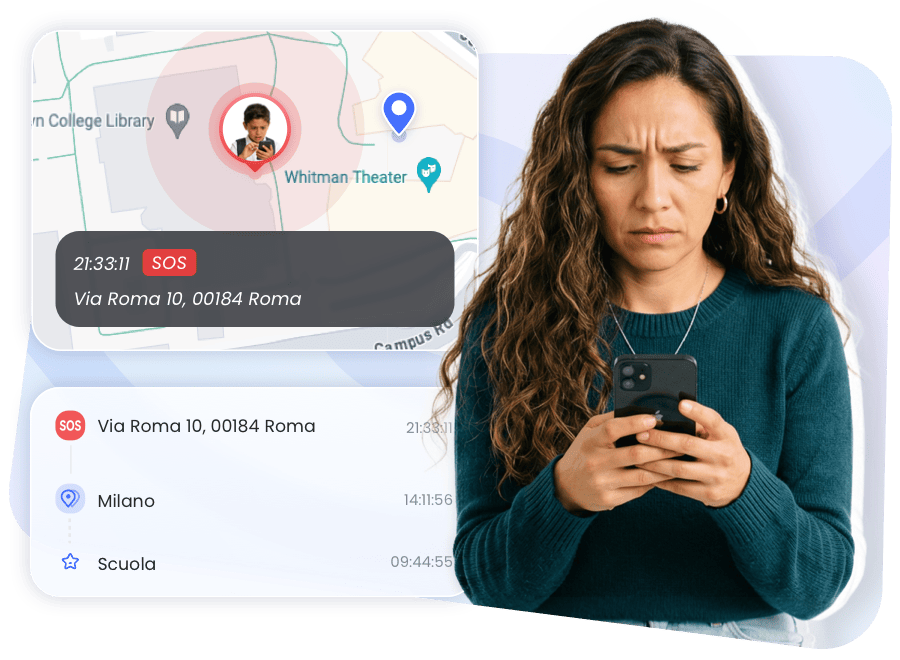 Ricevi la posizione in tempo reale