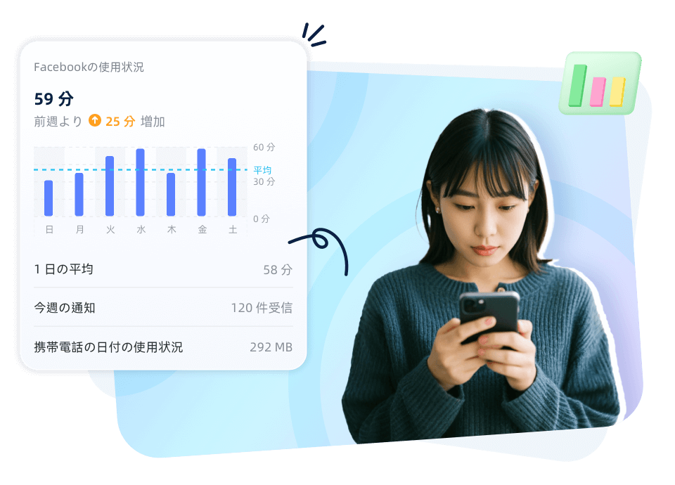 Facebookのアクティビティをチェックする