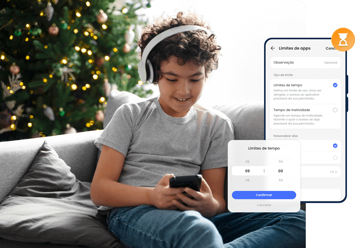 Definição de limites diários