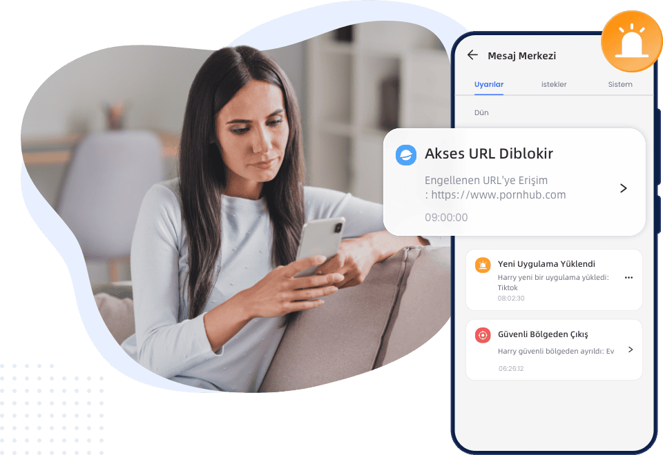 AirDroid Parental Control Kısıtlı URL Ziyaretlerinden Uyarı Alabilir