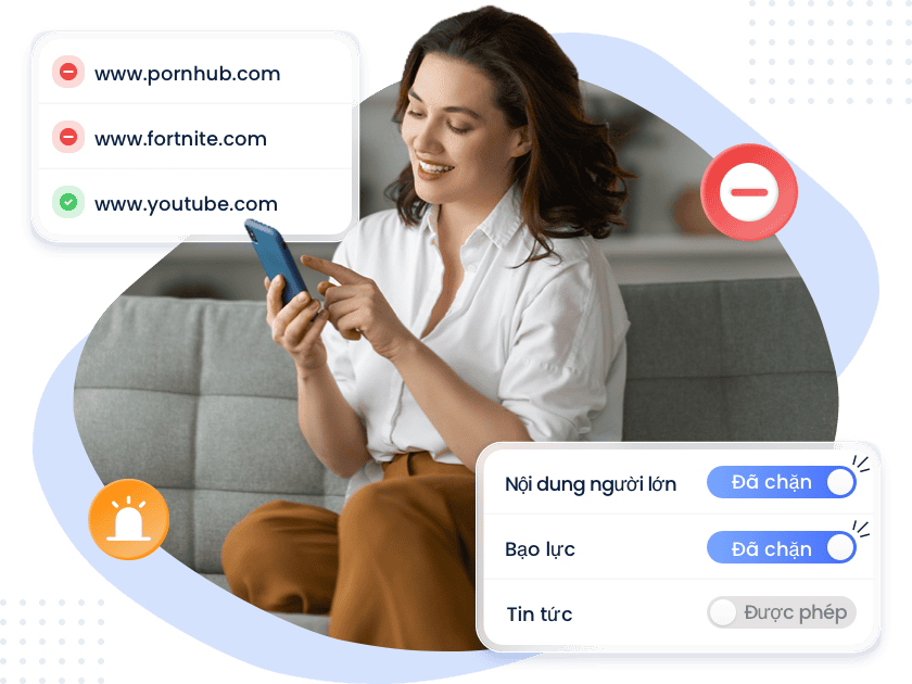 Trải nghiệm tìm kiếm duyệt web cho trẻ em với AirDroid Parental Control