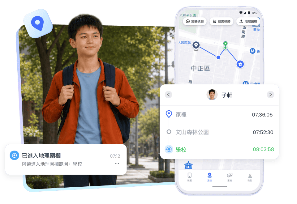 孩子平安到校了嗎?