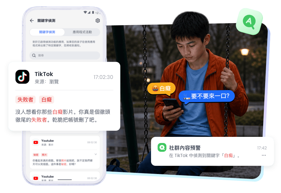 孩子是否遭遇網路霸凌？