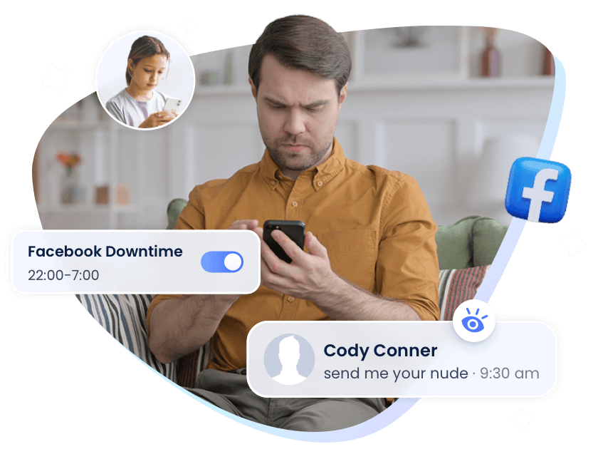 atur kontrol orang tua di Facebook untuk anak