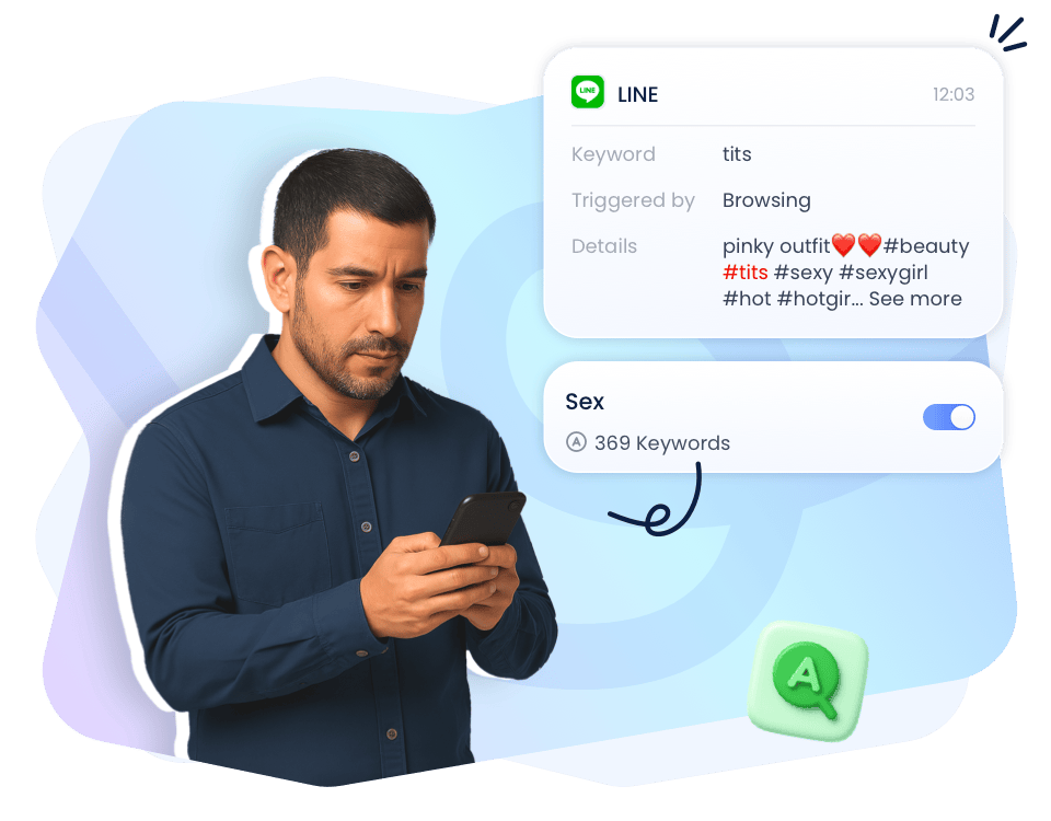 LINE'daki Hassas İçerikleri İzleyin