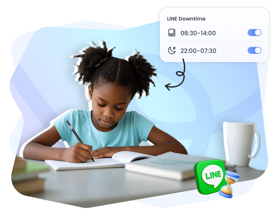 Manage LINE Usage Time