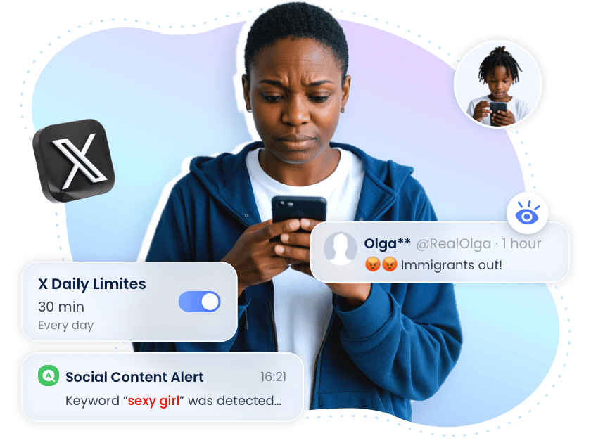 установление родительского контроля в сети X для детей